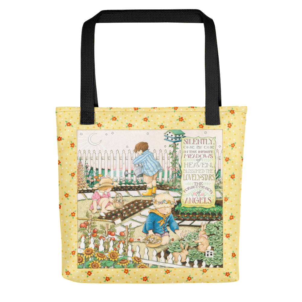 Forget Me Nots Of Angels Tote Bag