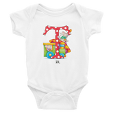 A Merry Little Christmas "Letter T" Infant Bodysuit