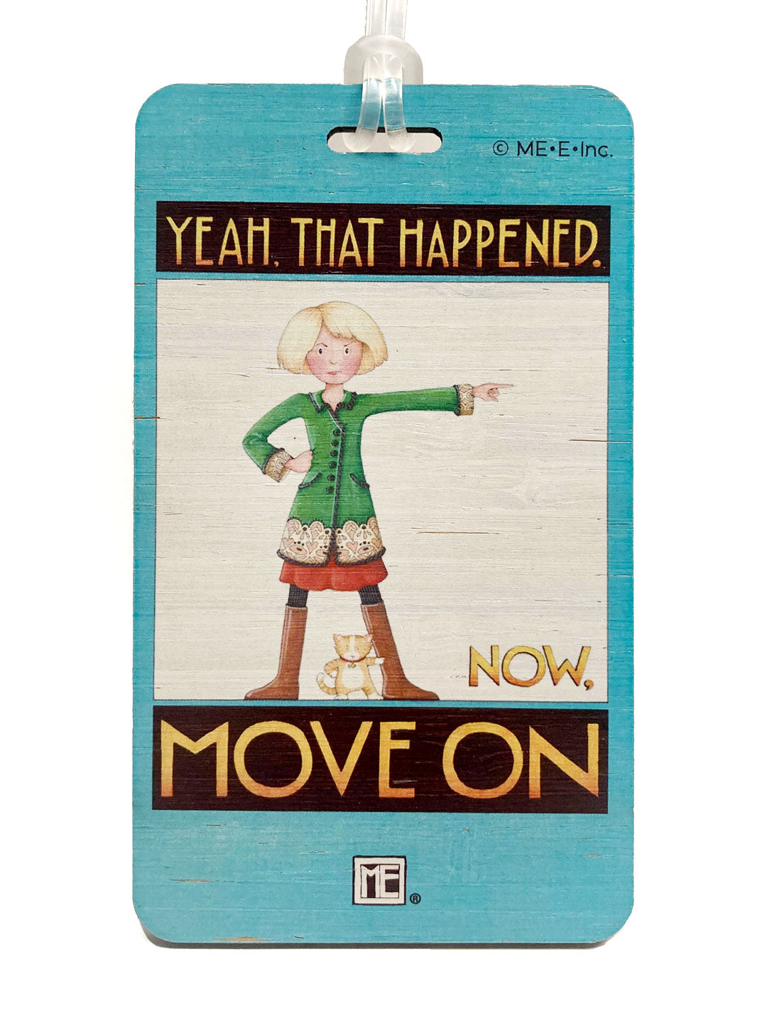 Move On Luggage Tag