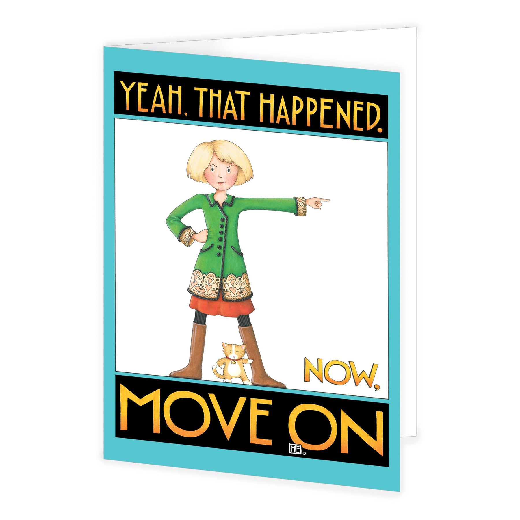Move On Greeting Cards