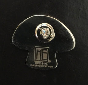 Mushroom Mini Enamel Art Pin