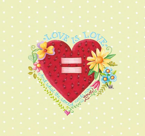 Love is Love Tablet Sleeve