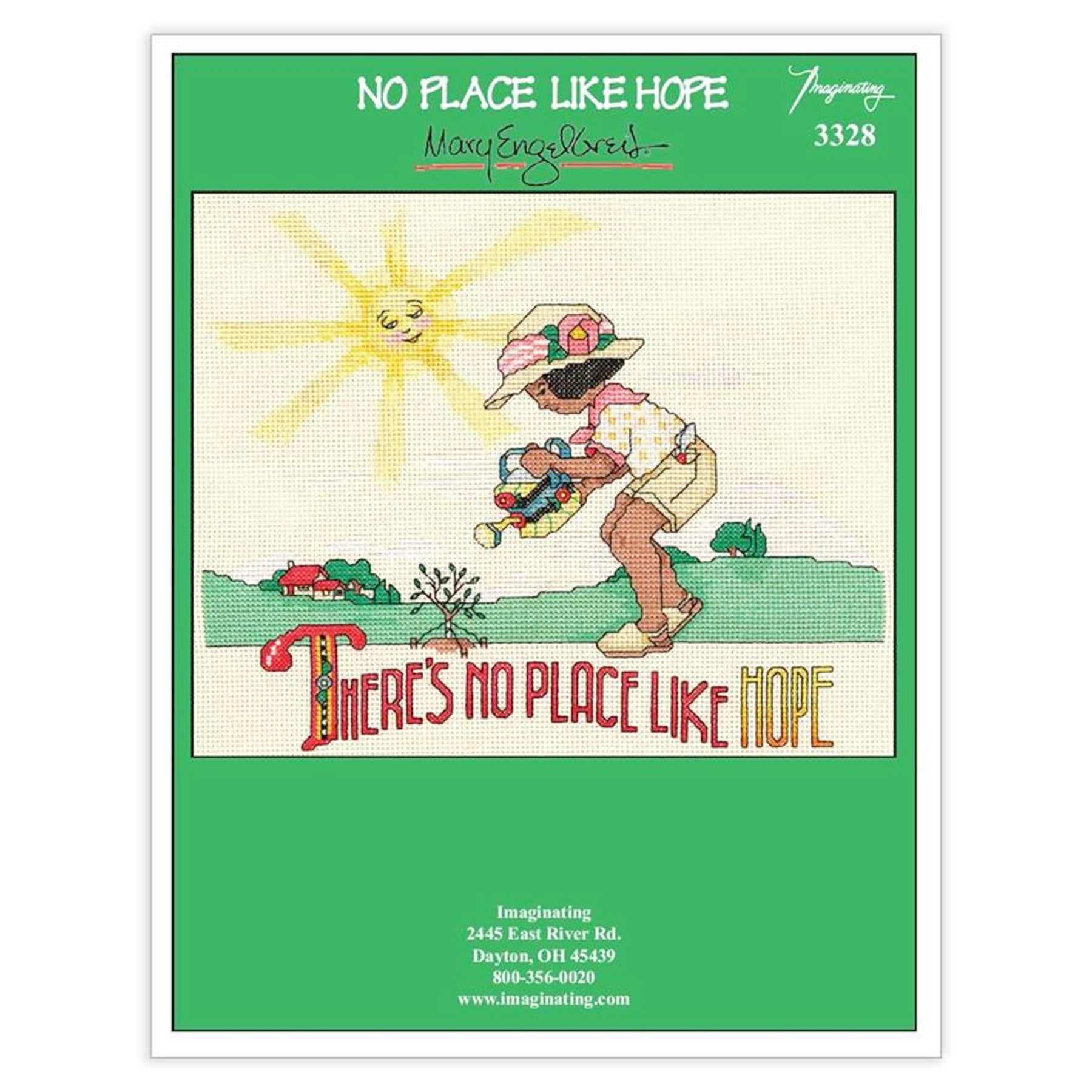 No Place Like Hope Counted Cross Stitch Leaflet