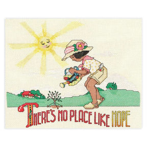 No Place Like Hope Counted Cross Stitch Leaflet