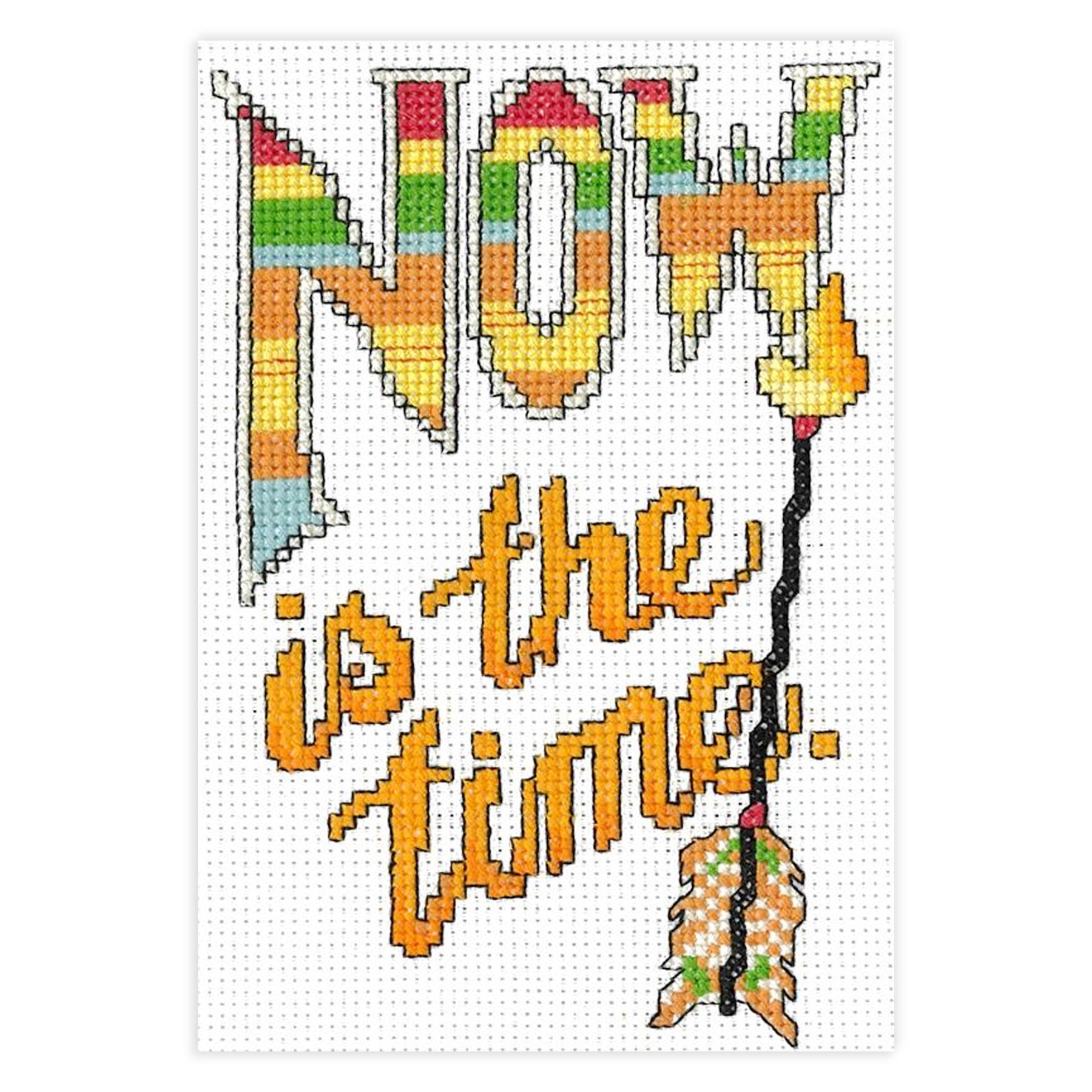 Now Time Counted Cross Stitch Kit