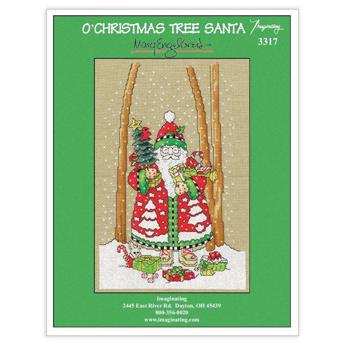 O' Christmas Tree Counted Cross Stitch Leaflet