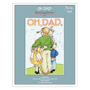 Oh Dad! Counted Cross Stitch Leaflet