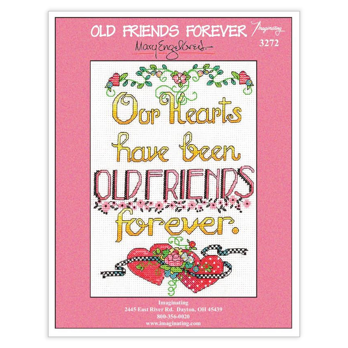 Old Friends Forever Counted Cross Stitch Leaflet