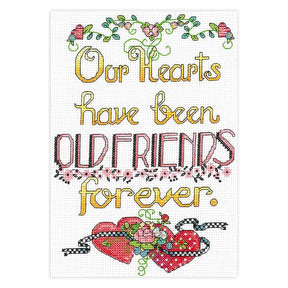 Old Friends Forever Counted Cross Stitch Leaflet