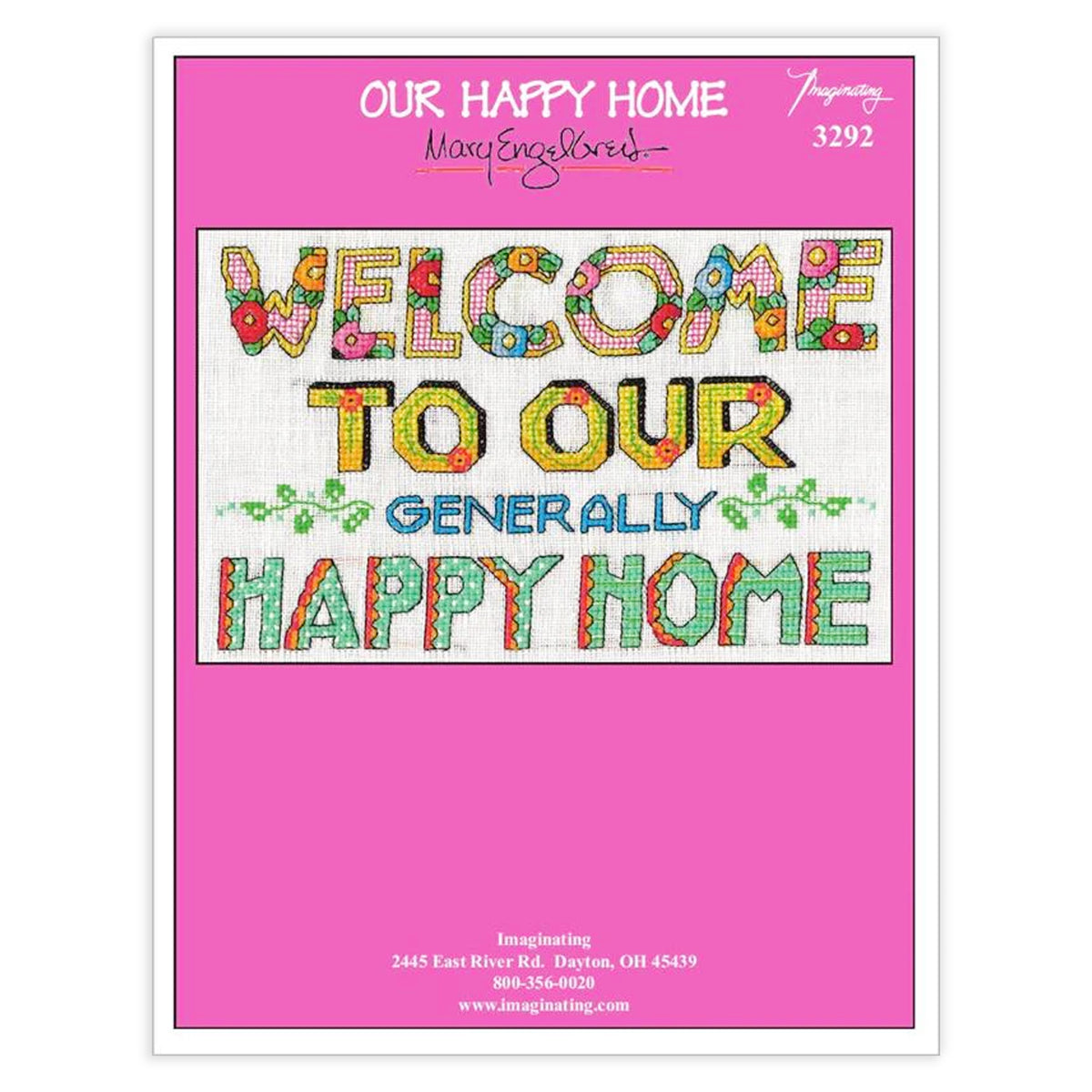 Our Happy Home Counted Cross Stitch Kit