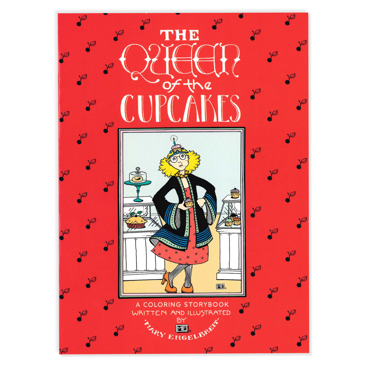 The Queen of the Cupcakes Coloring Storybook