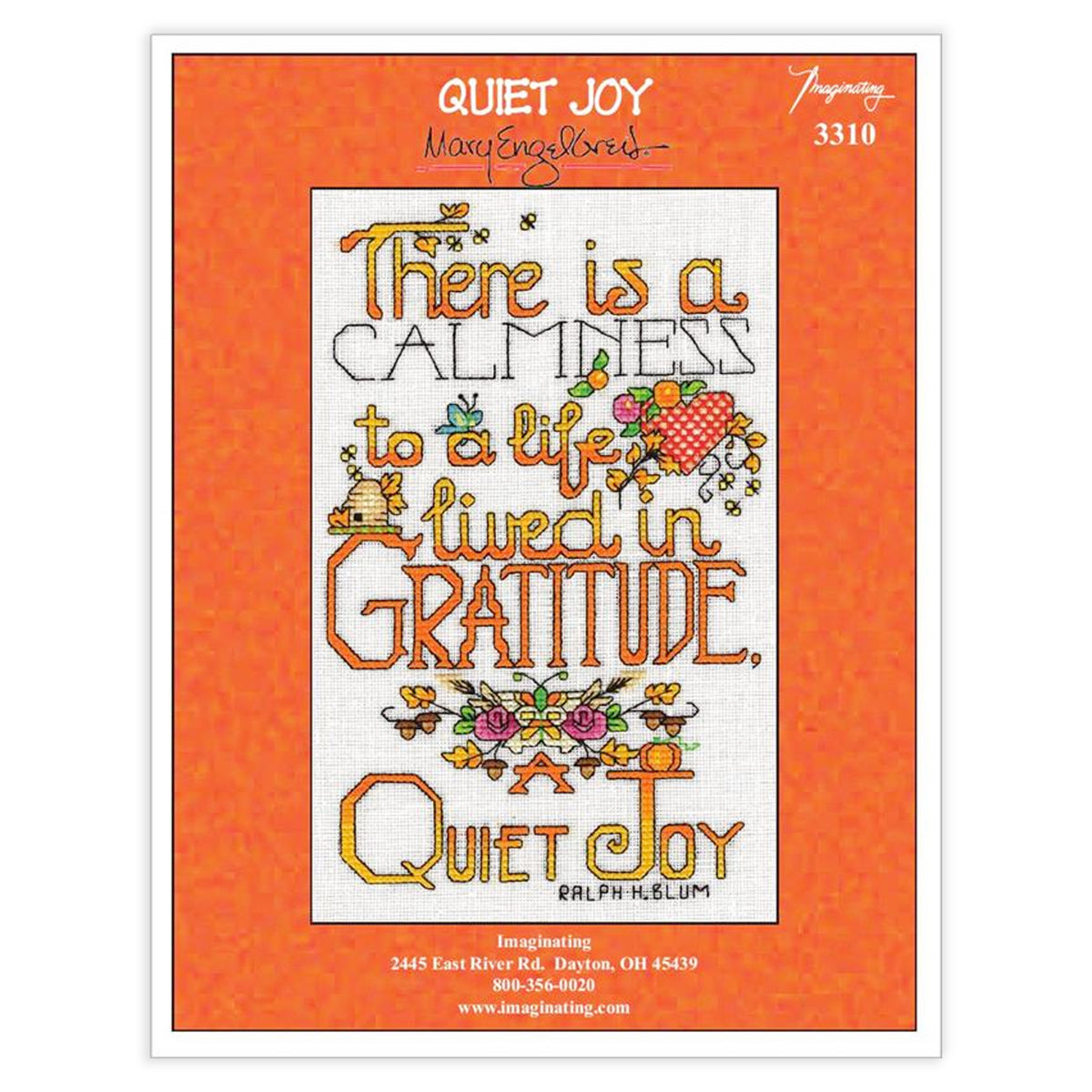 Quiet Joy Counted Cross Stitch Kit