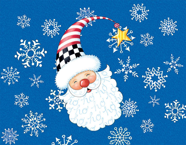 Santa Snowflake Phone Skin