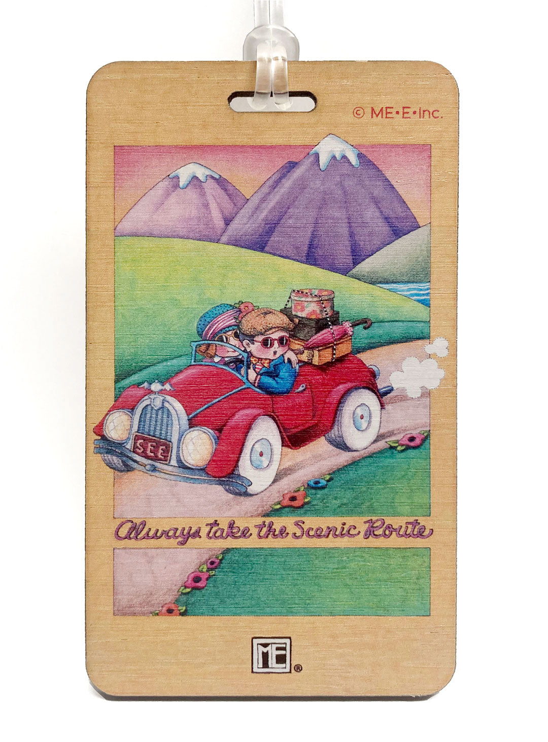 Scenic Route Luggage Tag