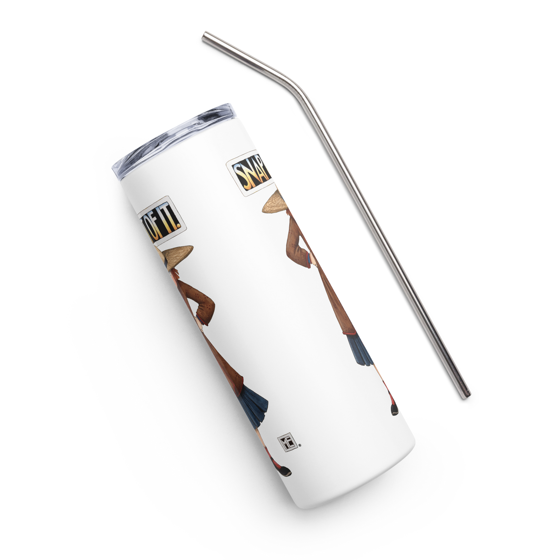 Snap Out Of It Stainless Steel Tumbler
