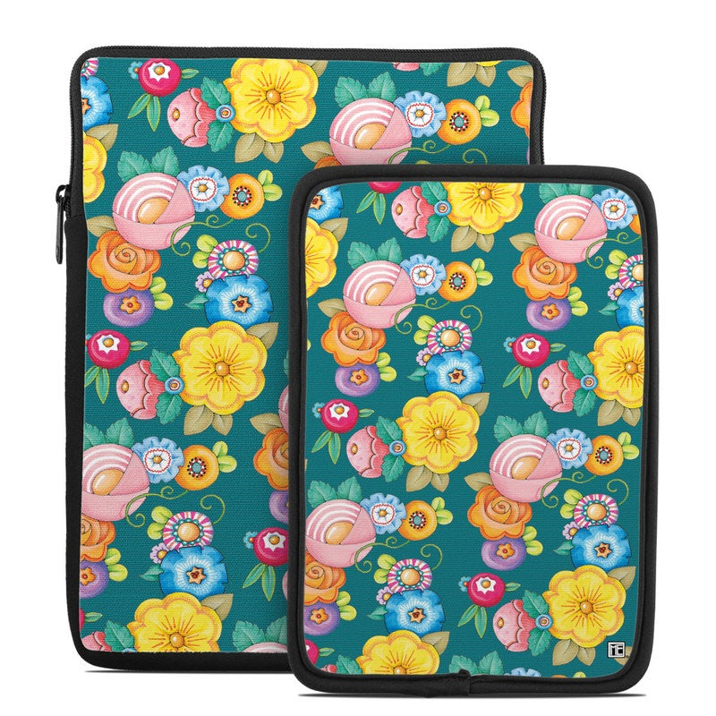 Act Right Flowers Tablet Sleeve