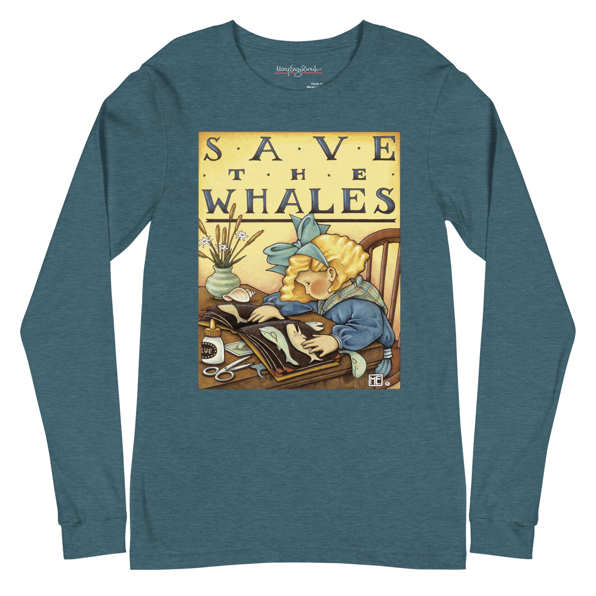 Save the Whales Long Sleeve Shirt