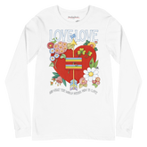 Love World Heart Long Sleeve Shirt