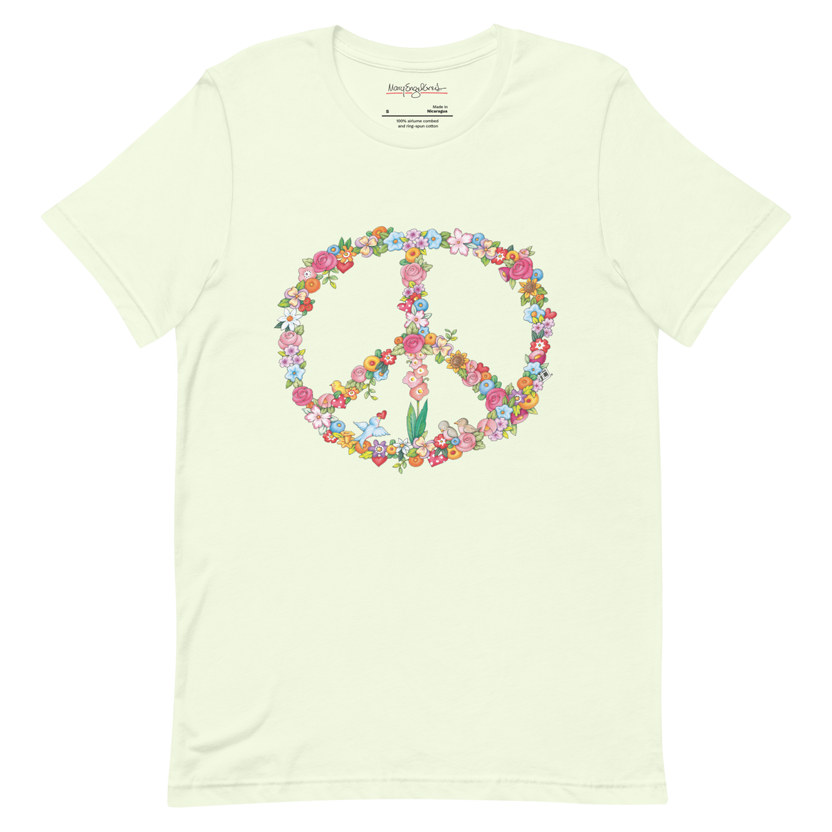 Floral Peace Unisex T-Shirt