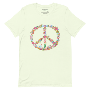 Floral Peace Unisex T-Shirt