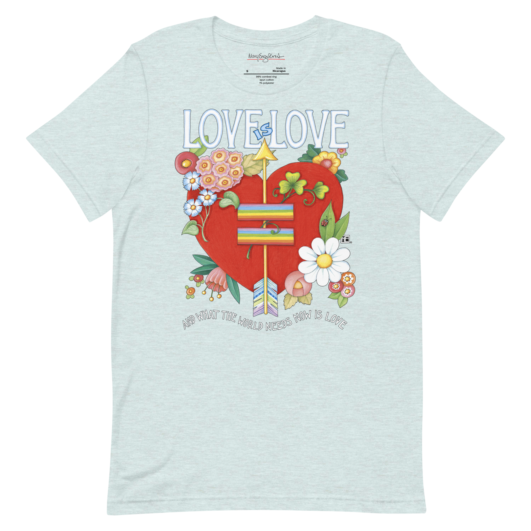 Love World Heart Unisex T-Shirt