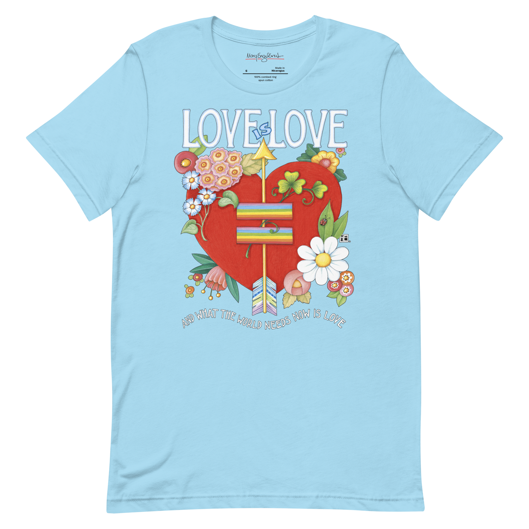 Love World Heart Unisex T-Shirt