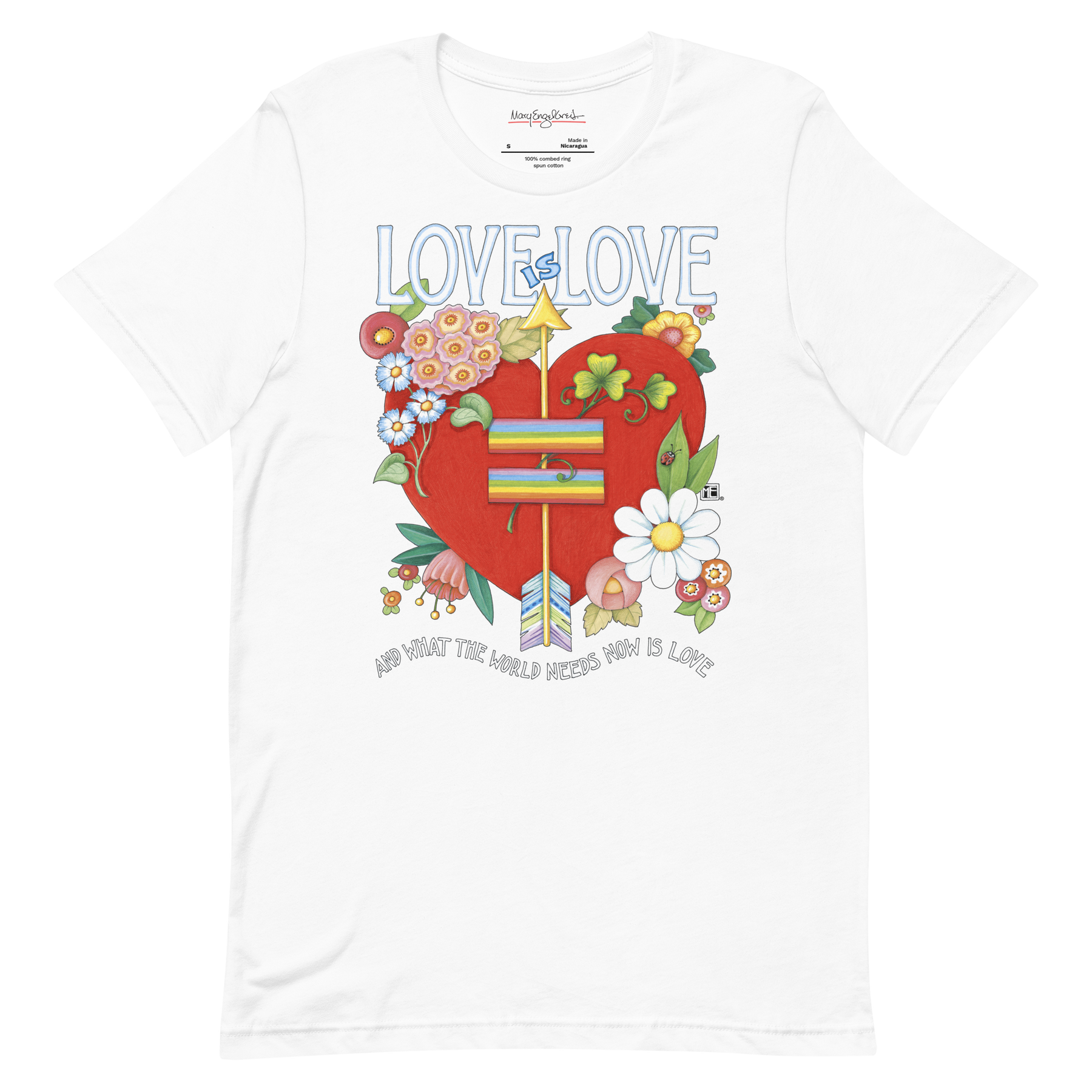 Love World Heart Unisex T-Shirt