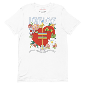 Love World Heart Unisex T-Shirt
