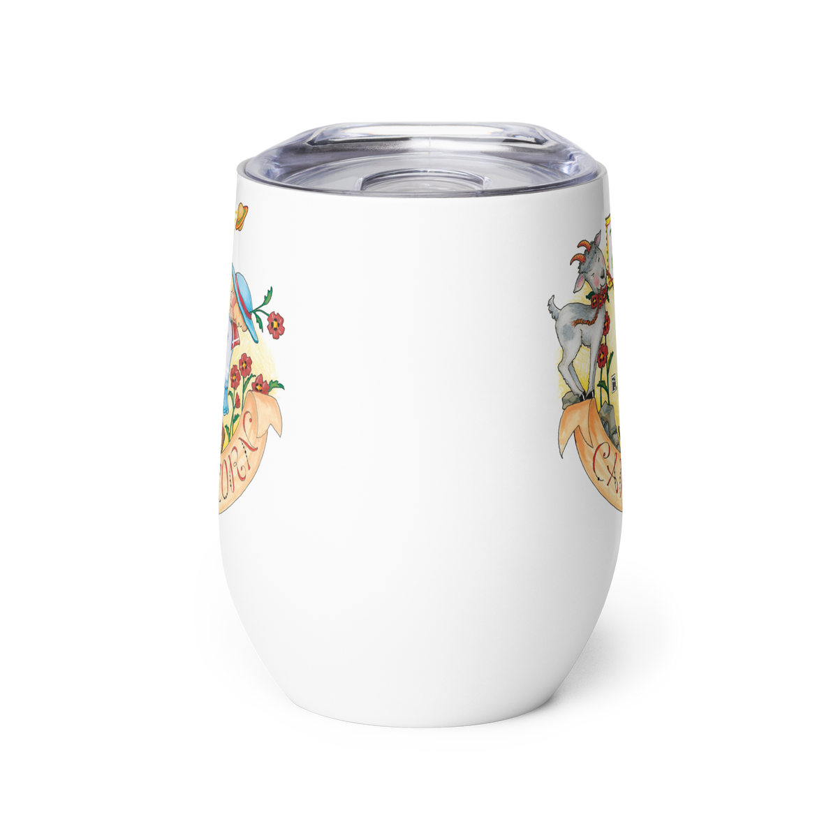 Capricorn Wine Tumbler