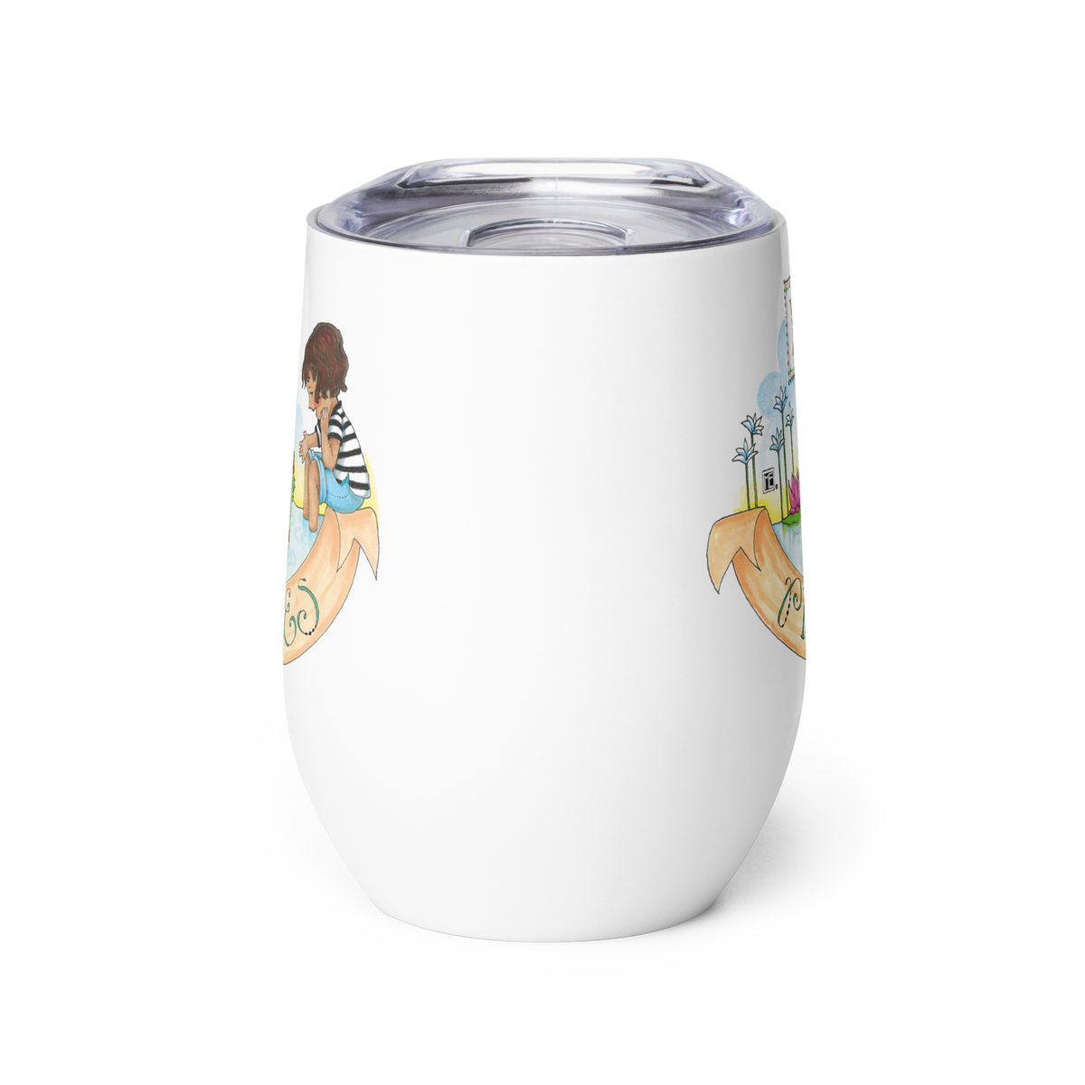 Pisces Wine Tumbler