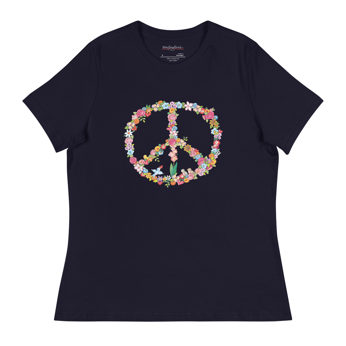 Floral Peace Women's T-Shirt