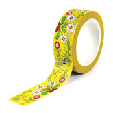 Daisy Vine Yellow Washi Tape